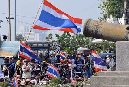  Thủ lĩnh biểu tình Thái Lan tuyên bố không thương lượng ảnh 1