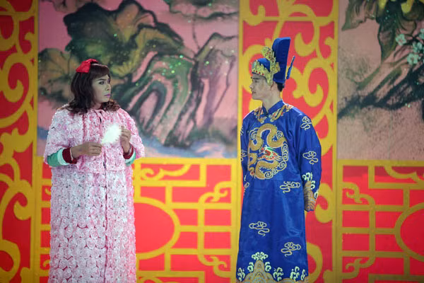 Những hình ảnh hài hước của Táo quân 2014 ảnh 1