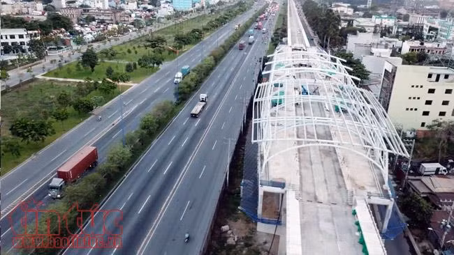 Cận cảnh thi công nhà ga và lắp ráp mái vòm tuyến metro Bến Thành - Suối Tiên ảnh 8