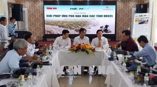 Tọa đàm giải pháp ứng phó với hạn mặn ở đồng bằng sông Cửu Long ảnh 1