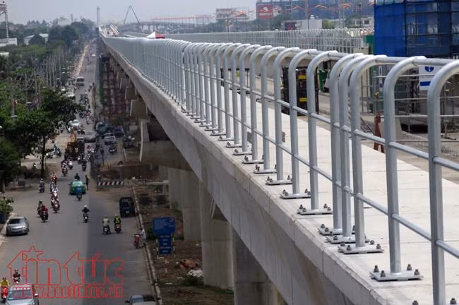 Cận cảnh thi công nhà ga và lắp ráp mái vòm tuyến metro Bến Thành - Suối Tiên ảnh 9