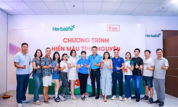 Herbalife Việt Nam lan tỏa tinh thần hiến máu vì cộng đồng