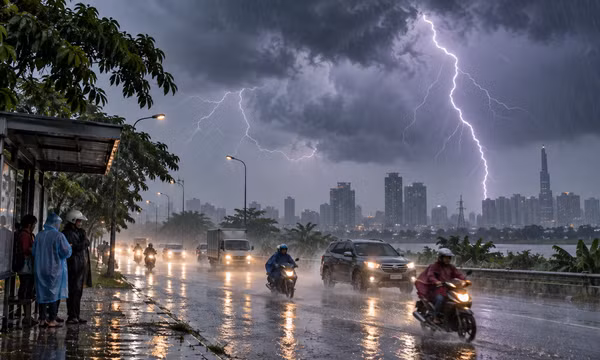 Chủ động phòng tránh sét đánh trong mùa mưa giông