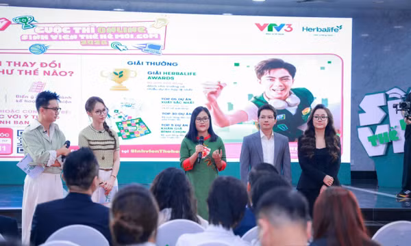 Herbalife Việt Nam tiếp tục đồng hành cùng ‘Sinh viên thế hệ mới 2026’