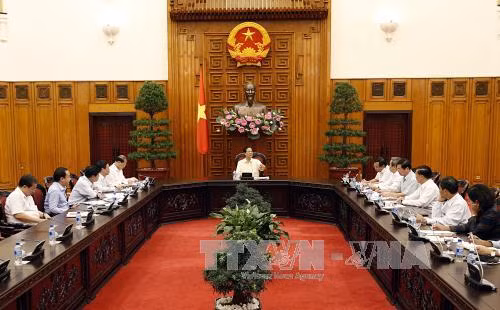 Thủ tướng chủ trì họp về việc Trung Quốc phá giá NDT ảnh 2