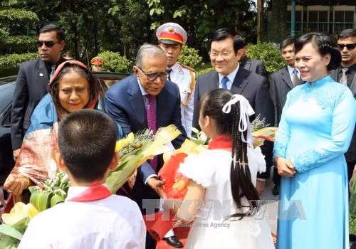 Chủ tịch nước hội đàm với Tổng thống Bangladesh ảnh 2