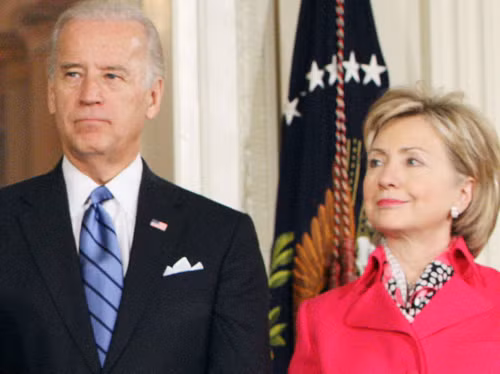 Tình bạn đầy biến động của bà Hillary và Phó Tổng thống Biden ảnh 1