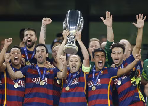 Barca giành Siêu cúp châu Âu sau chiến thắng nghẹt thở ảnh 1