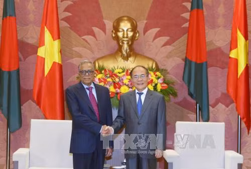 Tổng Bí thư Nguyễn Phú Trọng tiếp Tổng thống Bangladesh ảnh 2
