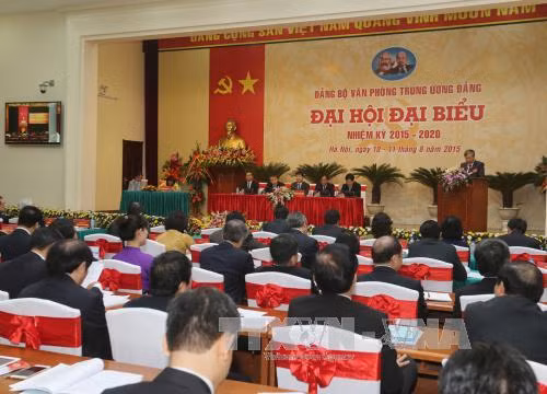 Tổng Bí thư dự Đại hội đại biểu Đảng bộ Văn phòng Trung ương Đảng ảnh 3