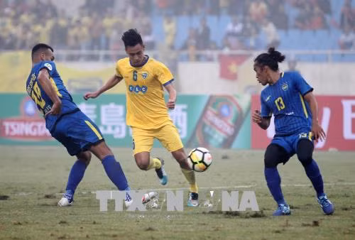 Thủ môn U23 Bùi Tiến Dũng nhập cuộc, FLC Thanh Hóa thắng ngay trận đầu AFC Cup 2018 ảnh 1