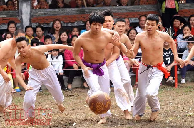 Tưng bừng hội vật cầu Thúy Lĩnh Hà Nội ảnh 5