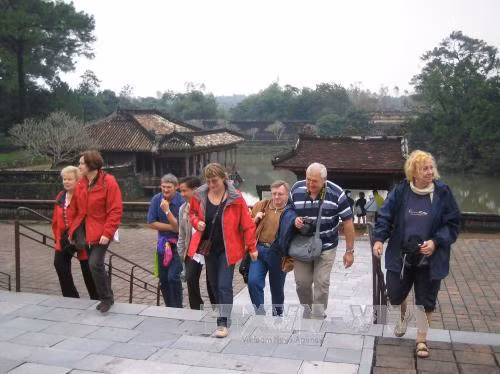 Trải nghiệm Tết cùng du khách tại Hoàng cung Huế ảnh 1