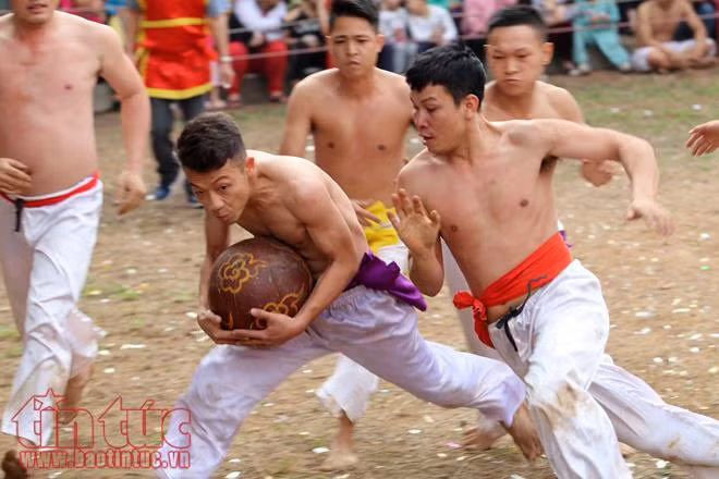 Tưng bừng hội vật cầu Thúy Lĩnh Hà Nội ảnh 7
