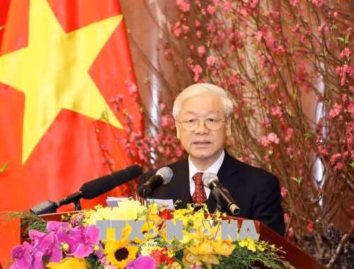 Tổng Bí thư: Chung sức, đồng lòng, tiếp tục vững bước trên con đường đổi mới ảnh 1