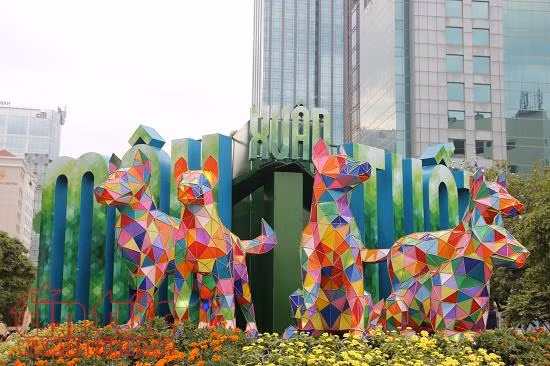 Khai mạc đường hoa Nguyễn Huệ Tết Mậu Tuất 2018 ảnh 2