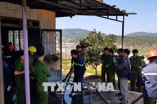 Hỏa hoạn thiêu rụi hai căn nhà tại Đà Lạt ảnh 1