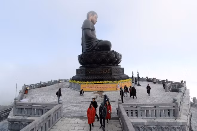 Tín đồ Phật tử có thêm một điểm đến tâm linh khi Tết đến xuân về ảnh 4