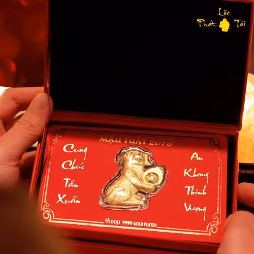 Tết Mậu Tuất, lì xì vàng lên ngôi ảnh 1