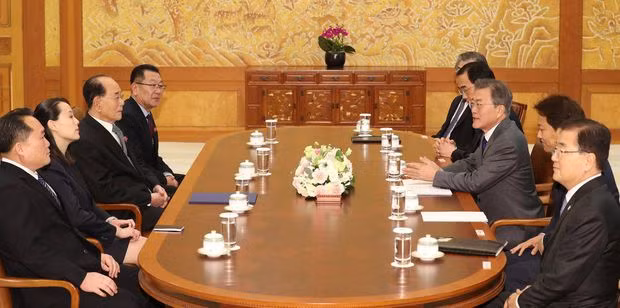 KCNA đánh giá cao chuyến thăm của đoàn Triều Tiên tới Hàn Quốc ảnh 1