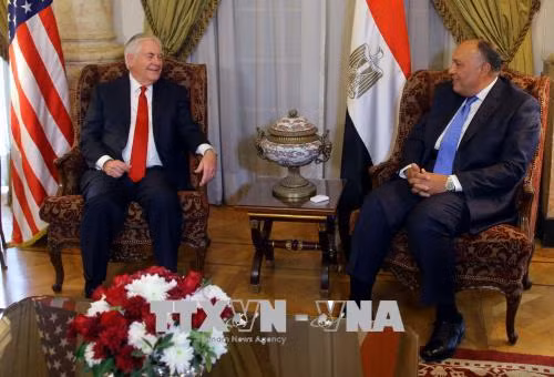 Ai Cập hối thúc Mỹ khôi phục tiến trình đàm phán giữa Palestine và Israel ảnh 1
