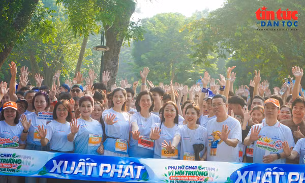 Phụ nữ chạy vì môi trường không khói thuốc và Tương lai xanh
