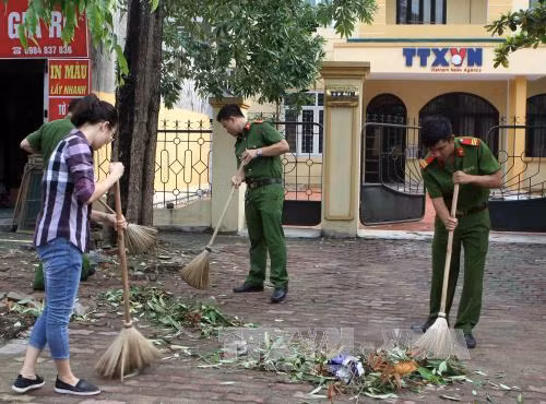 Nghệ An khắc phục hậu quả bão số 10 ảnh 6