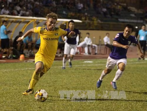 V.League 2017: Sông Lam Nghệ An thua Hà Nội FC với tỷ số 1 - 2 ảnh 1