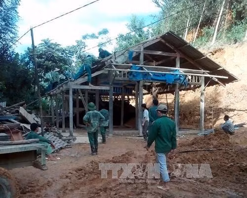 Bắc Kạn khẩn trương khắc phục hậu quả mưa lũ ảnh 1