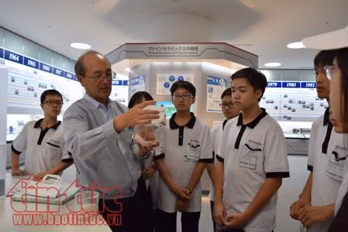 Bổ ích tuần lễ giao lưu văn hóa học sinh Việt Nam - Nhật Bản ảnh 4