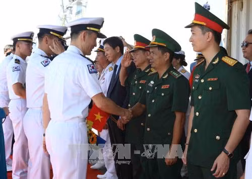 Hai tàu Hải quân Hàn Quốc thăm thành phố Đà Nẵng ảnh 2
