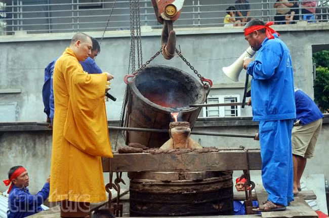 Đại lễ đúc Đại Phật tượng và Chuông Đại hồng chùa Phúc Long ảnh 7