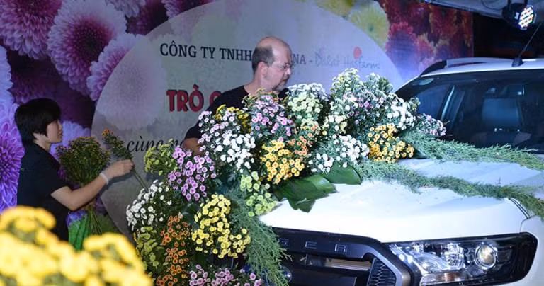 Trình diễn hoa nghệ thuật Dalat Hasfarm ảnh 14
