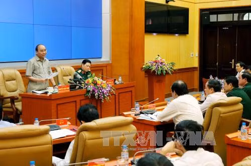 Thủ tướng làm việc với lãnh đạo Bộ Quốc phòng ảnh 1