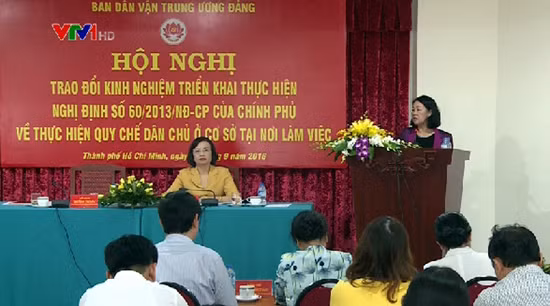 Kinh nghiệm thực hiện quy chế dân chủ ở cơ sở tại nơi làm việc ảnh 1