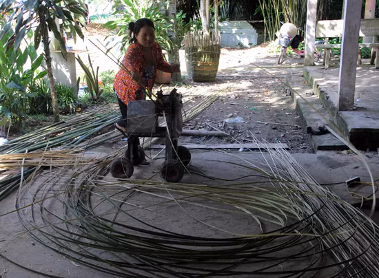 Bảo tồn nghề đan lát truyền thống ở Ngã Bảy ảnh 2