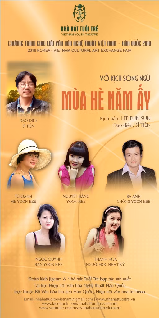 Vở kịch song ngữ "Mùa hè năm ấy" đến Hàn Quốc ảnh 1
