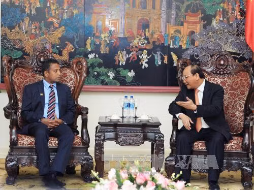 Phó Thủ tướng tiếp Phó Chủ tịch Quốc hội Sri Lanka ảnh 1