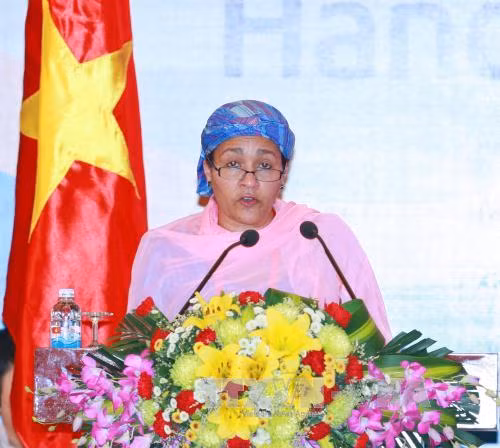 Chủ tịch QH Nguyễn Sinh Hùng chính thức làm Chủ tịch IPU-132 ảnh 7