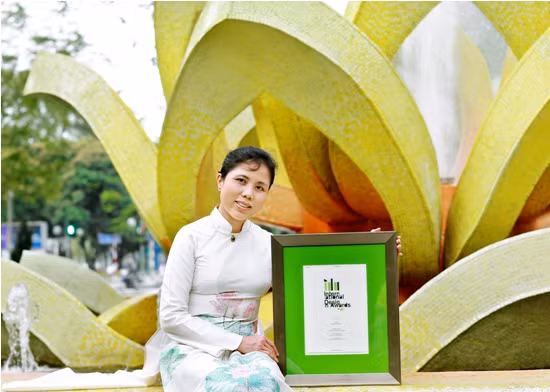 Họa sỹ Nguyễn Thu Thủy đoạt giải cuộc thi Thiết kế quốc tế ảnh 1