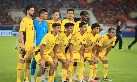 Đội tuyển quốc gia Malaysia tại ASEAN Cup 2026. Ảnh: Minh Quyết/TTXVN