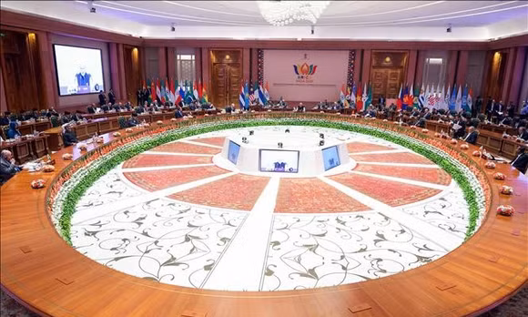 Hội nghị thượng đỉnh BRICS ở New Delhi, Ấn Độ ngày 12/9/2026. Ảnh: ANI/TTXVN