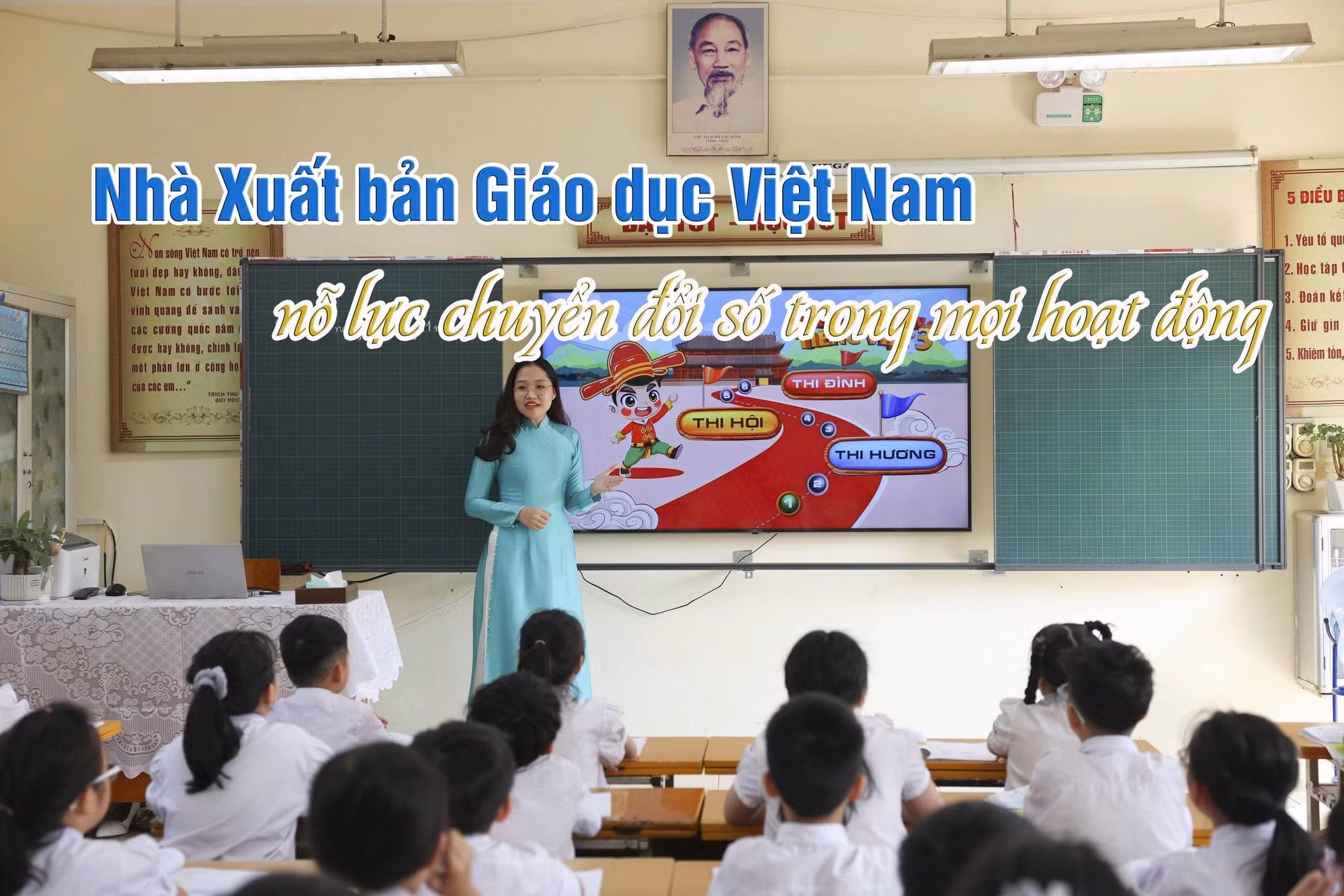 Nhà Xuất bản Giáo dục Việt Nam nỗ lực chuyển đổi số trong mọi hoạt động