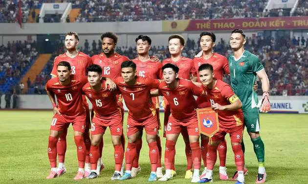 Đội tuyển Việt Nam. Ảnh: Minh Quyết/TTXVN
