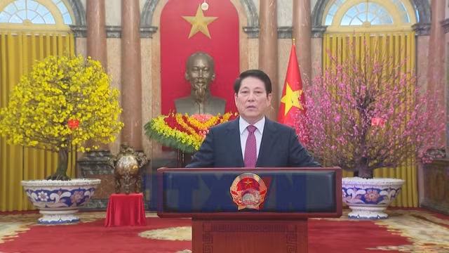 Lời chúc Tết Bính Ngọ 2026 của Chủ tịch nước Lương Cường
