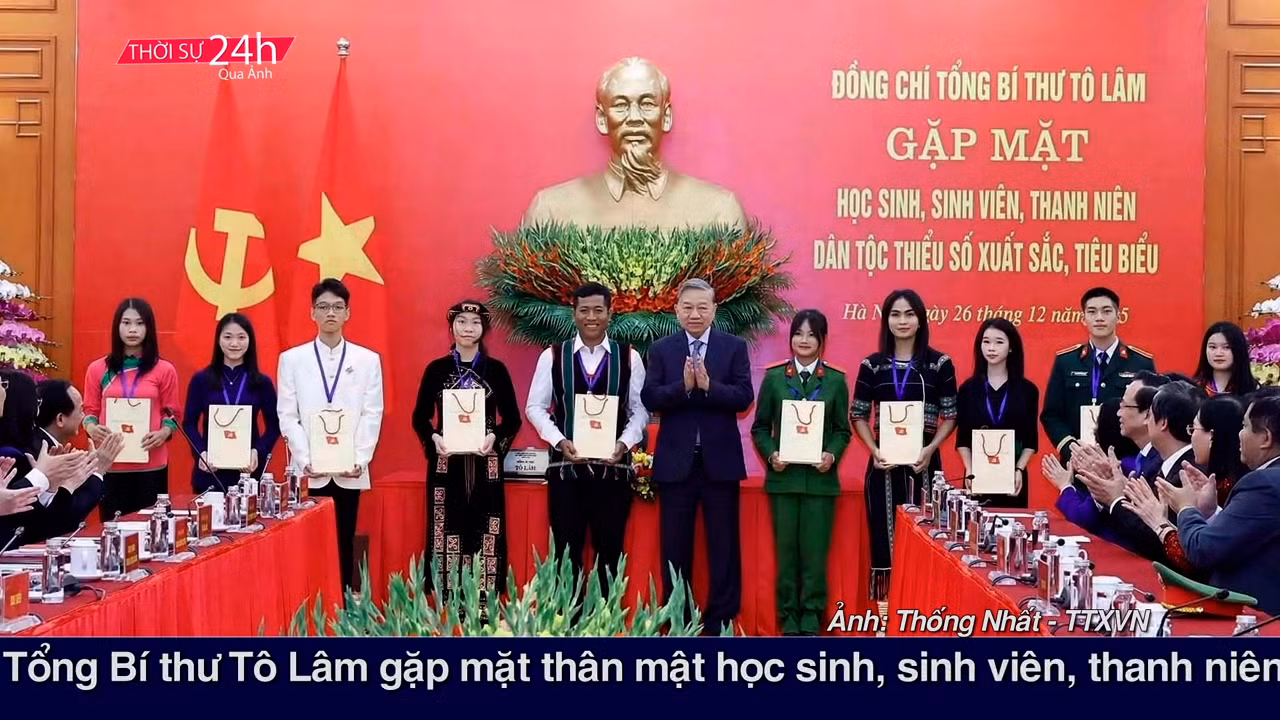 Thời sự 24h qua ảnh chiều 26/12