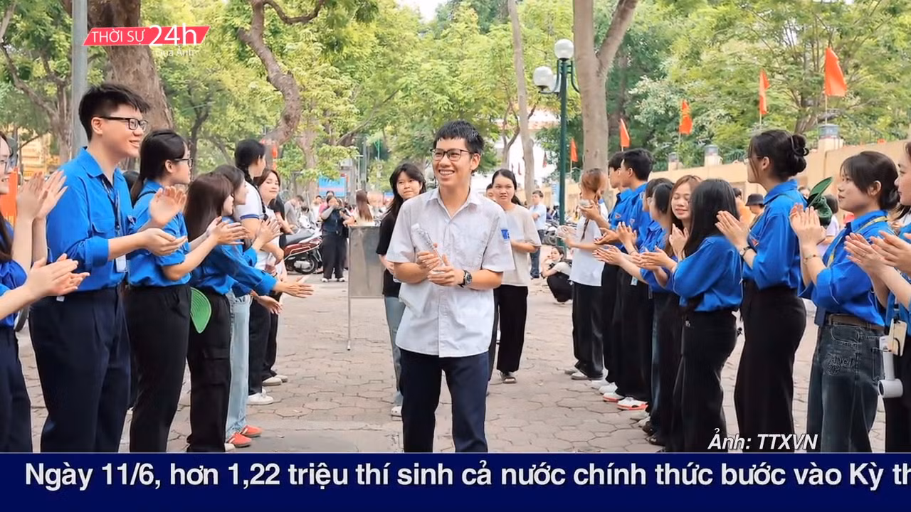 Thời sự 24h qua ảnh sáng 11/6