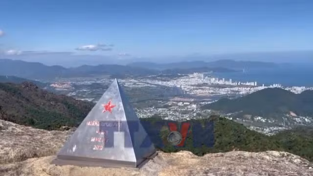 Ngắm cảnh đẹp biển Nha Trang từ đỉnh núi Hoàng Ngưu Sơn
