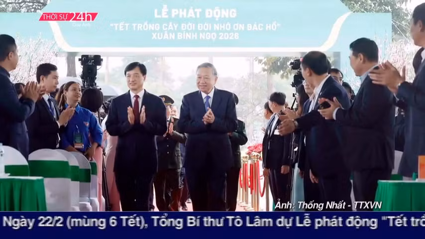 Thời sự 24h qua ảnh chiều 22/2