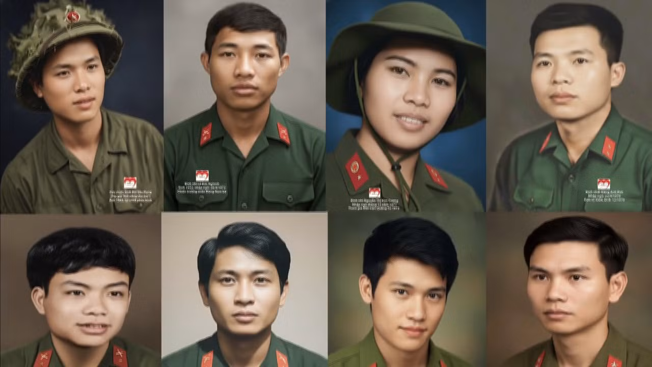 Phục dựng hàng trăm chân dung 'Lính binh nhì thời chiến'